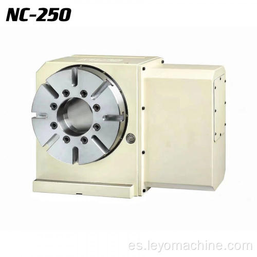 Diámetro 250 mm 4 eje CNC Tabla rotativa
